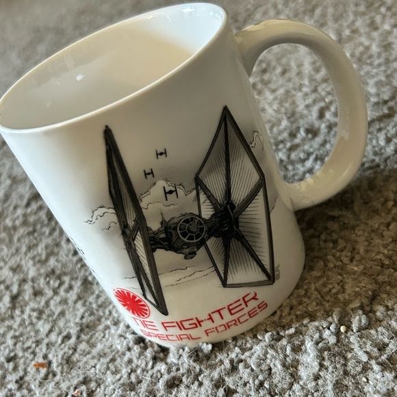Star Wars Millenium Falcon/Tie Fighter. by ZAK! designs Coffee Mug - Picture 2 of 5